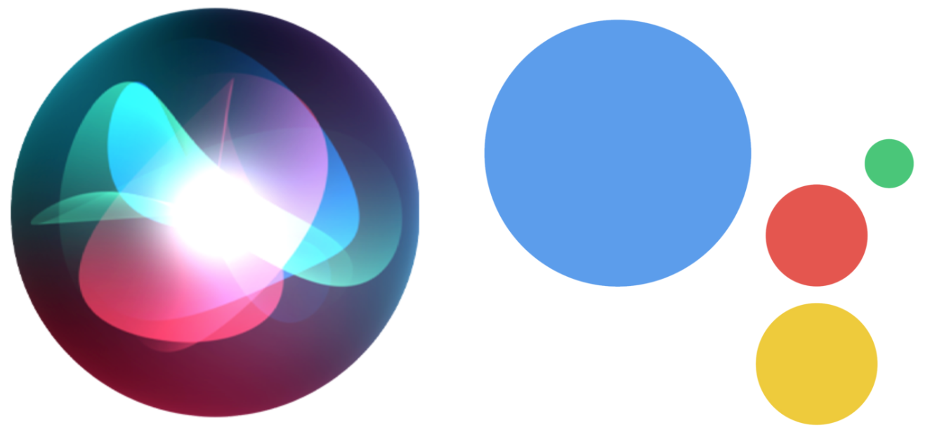 Siri, Google Assistant