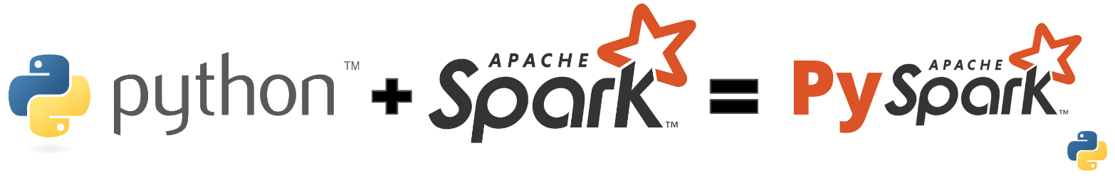 Apache Spark 및 Python 로고
