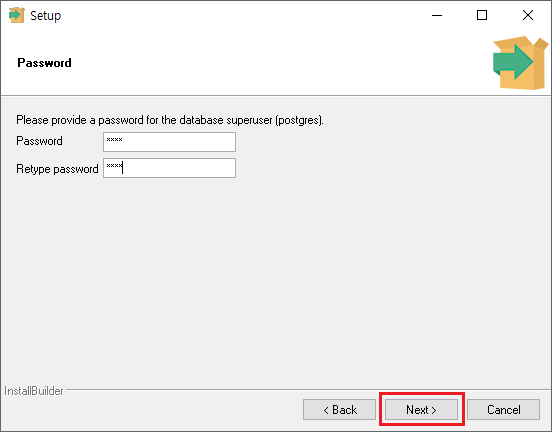 Postgresql Setup