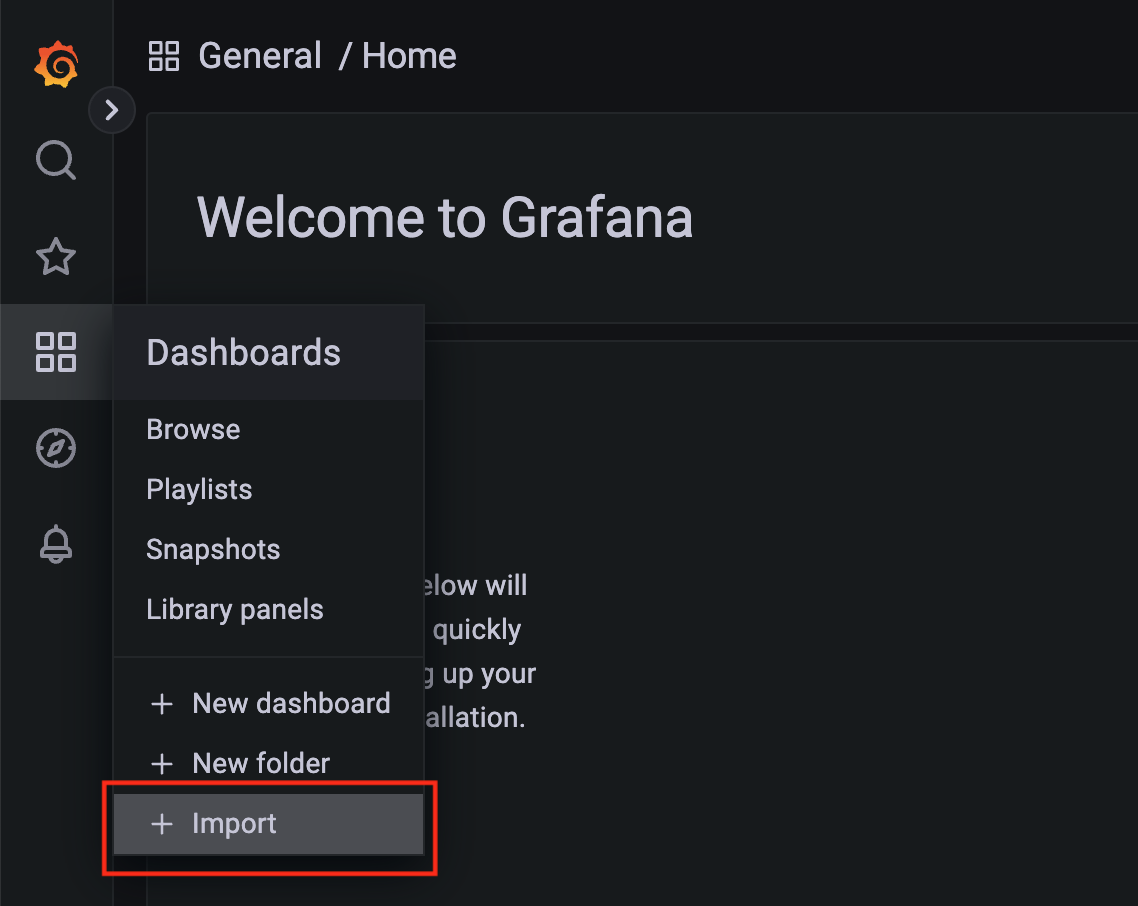 Grafana 대시보드 설정