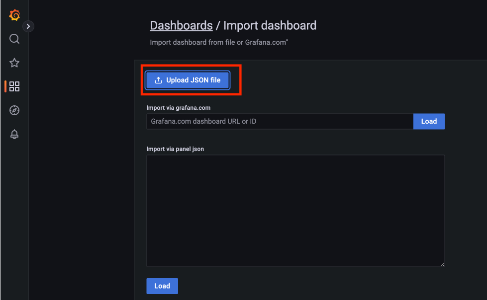 Grafana 대시보드 설정